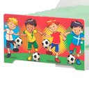 Ver imagem 5 de Bicama Infantil Adesivado Futebol Meninos Rosa