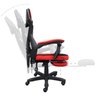 CADEIRA GAMER ROCKET PRETA COM VERMELHO CGR10PVM VINIK - 5