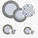 Ver imagem 2 de Jogo de Jantar Porcelana Fancy