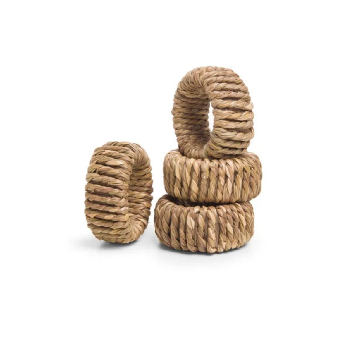 Argola Anel de Guardanapo Natural Complement 4 Peças Copa & Cia - 2