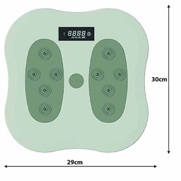 Disco de Torçao Equilibrio Twist Exercitador Relaxante Pernas Yoga Musculaçao Academia Quadril Cintu - 2