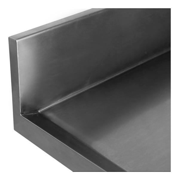 Tampo Pia Aço Inox Industrial com Uma Cuba 50x40x25cm (Direito) - 100x70 cm - Brascool - 3