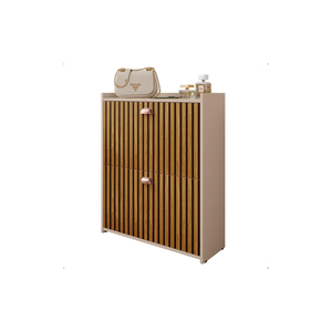 Sapateira Vertical Organizadora de Calçados P/ até 12 Pares:fendi/ripado