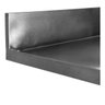 Tampo Pia Aço Inox Industrial com Duas Cubas 50x40x25cm (Direito) - 190x70 cm - Brascool - 3