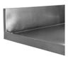 Tampo Pia Aço Inox Industrial com Duas Cubas 50x40x25cm (Central) - 160x70 cm - Brascool - 3