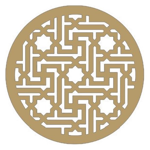 Mandala Mdf 60d° Cod:mdl051