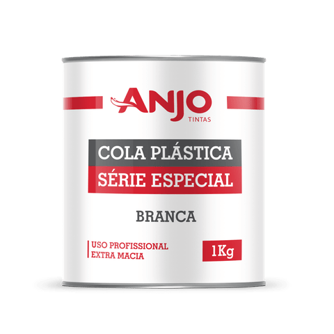 COLA PLASTICA MASSA 1KG BRANCA ANJO GOTA SE (24)
