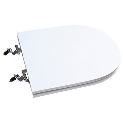 Assento Sanitário Poliéster para Louça Link/carrara/belle Époque (deca) Super Luxo Cromado (reb