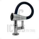 Ver imagem 5 de Torneira Gourmet para Cozinha Bancada Mesa Pia Cano Flexível Dois Jatos Cano Cone Luxo Preto Único