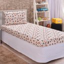 Ver imagem 3 de Jogo Cama Lençol Diverkids Solteiro Infantil Malha Soft 100% Algodão 2 Peças - Avião Laranja