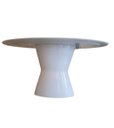 Ver imagem 2 de Mesa de Jantar Cone Duo Oval 120x80cm Laqueada - Branco
