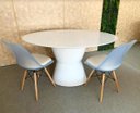 Ver imagem 3 de Mesa de Jantar Cone Duo Oval 120x80cm Laqueada - Branco