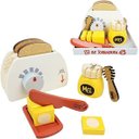 Ver imagem 1 de Kit Torradeira de Brinquedo Infantil de Madeira Café da Manhã New Art