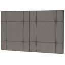 Ver imagem 3 de Cabeceira de Cama Casal Box 140cm Estofada Ellegancy Cinza