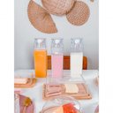 Ver imagem 3 de Kit Bambu Boleira + Porta Frios + Manteigueira + Queijeira + 3 Garrafas