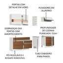 Ver imagem 5 de Armário de Cozinha Completa 220cm Branco/Rustic/Branco Parma Madesa 02