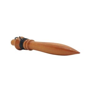 Pêndulo de Madeira Egípcio 8cm - Radiestesia, Orientação