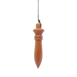 Pêndulo de Madeira Egípcio 8cm - Radiestesia, Orientação - 5
