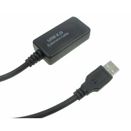 Cabo Extensor USB 2.0 A Macho x Femea 5 metros Tblackrox - 1