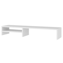Suporte Stand Base para Monitor Laptop Soft Elevado 95cm em Mdf com 01 Prateleira - Desk Design - 3