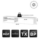 Ver imagem 4 de Suporte Stand Base para Monitor Laptop Soft Elevado 95cm em Mdf com 01 Prateleira - Desk Design