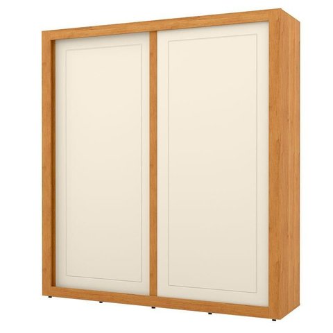 Guarda Roupa Tutto New 2 Portas de Correr Freijó Off White - Matic