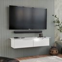 Ver imagem 5 de Rack / Aparador Suspenso Flow: Branco