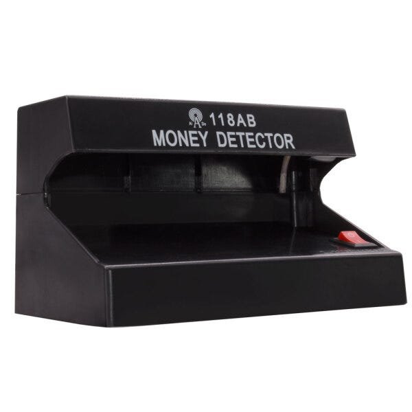 Identificador Detector de Nota Falsa Dinheiro Cheque - 3