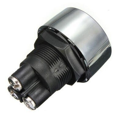 Botão Partida Engine Start Led Iluminado Vermelho Universal - 5