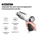 Ver imagem 3 de Limpeza Inteligente: Aspirador Pó Portátil Automotivo 2 em 1