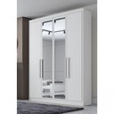 Ver imagem 1 de Guarda Roupa Solteiro - Sevilha - Branco - Horizonte