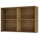 Ver imagem 2 de Armário Aéreo 2 Portas Rainha Nature Nesher 120cm