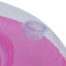 Boia Poltrona Inflável 118cm Adulto com Porta Copos Bel - Rosa - 6