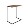 Mesa Lateral Estrutura em Aço 58cm 27886 Steel Quadra Artesano - Vermont/preto Fosco - 2