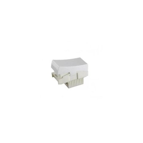 Kit 5 interruptor Elétrico 1 Tecla Paralela Módulo 10A-Ilumi