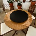 Ver imagem 4 de Prato Giratório para Servir na Mesa de Jantar 40 Cm - Preto