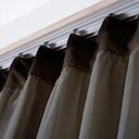 Ver imagem 2 de Cortina Mirage 3 Mts Sala Quarto Blackout Voal Trilho Suisso - Tabaco