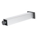 Ver imagem 6 de Kit 5 Pé Alumínio 25cm Fosco Cozinha Móveis 40x40 Regulável