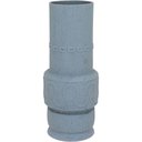 Ver imagem 1 de Vaso Decorativo Enfeite Casa Cerâmica 42x17x17cm Cinza