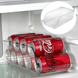 Porta Latas Transp. Translucido de Plastico Uz - 1