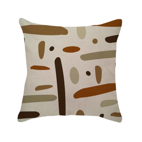 Capa de Almofada Paint Terracota 43cm