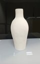 Ver imagem 5 de Vaso Decorativo de Cerâmica Bege 25x15x15cm Enfeite Sala Mesa Estante Aparador