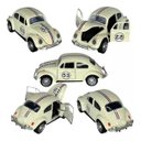 Ver imagem 5 de Super Carrinho Miniatura Fusca Herbie 53 o Filme Fricção Coleção 1957