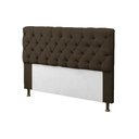 Ver imagem 2 de Kit Cabeceira + Calçadeira Baú Sofia King 195cm Corino Marrom