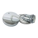 Ver imagem 2 de Pendente Soquete E27 Cromado 150cm PARIS LUZ