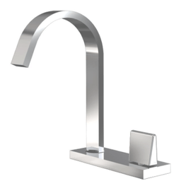 Torneira de Mesa p/ Lavatório c/ Acionamento Lateral Prima Cromado 1185C210 Fani - 1