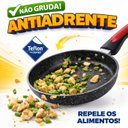 Ver mais imagens de Frigideira Antiaderente 24cm para Fogão a Gás e Cooktop Fácil de Limpar