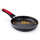 Ver imagem 3 de Frigideira Antiaderente 24cm para Fogão a Gás e Cooktop Fácil de Limpar