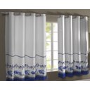 Ver imagem 1 de Cortina De Cozinha 2 00 X 1 50 Estampada:florazul