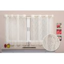 Ver imagem 1 de Cortina Cozinha Rendada 2 80m X 1 20m Lisa:palha